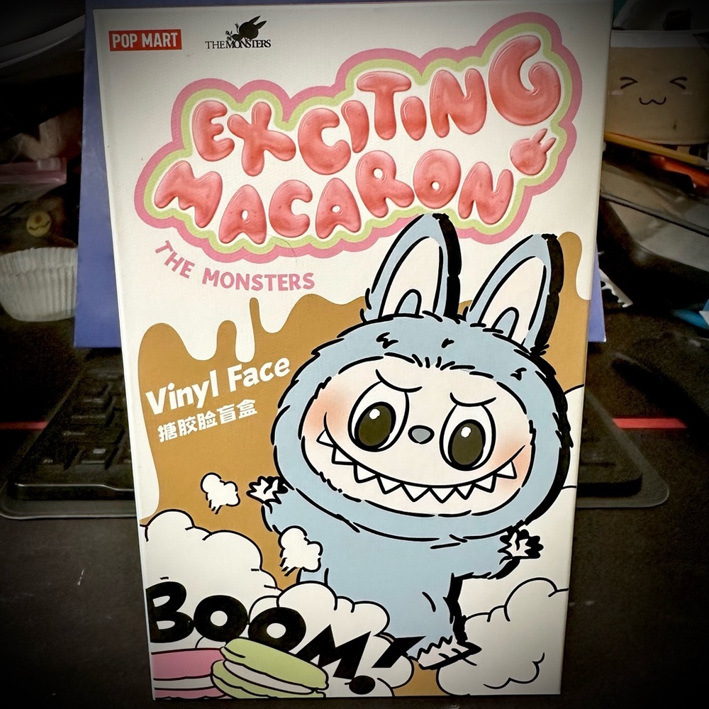 Labubu Exciting Macaron The Monsters Vinyl Face Blind Box Authentic New Sealed